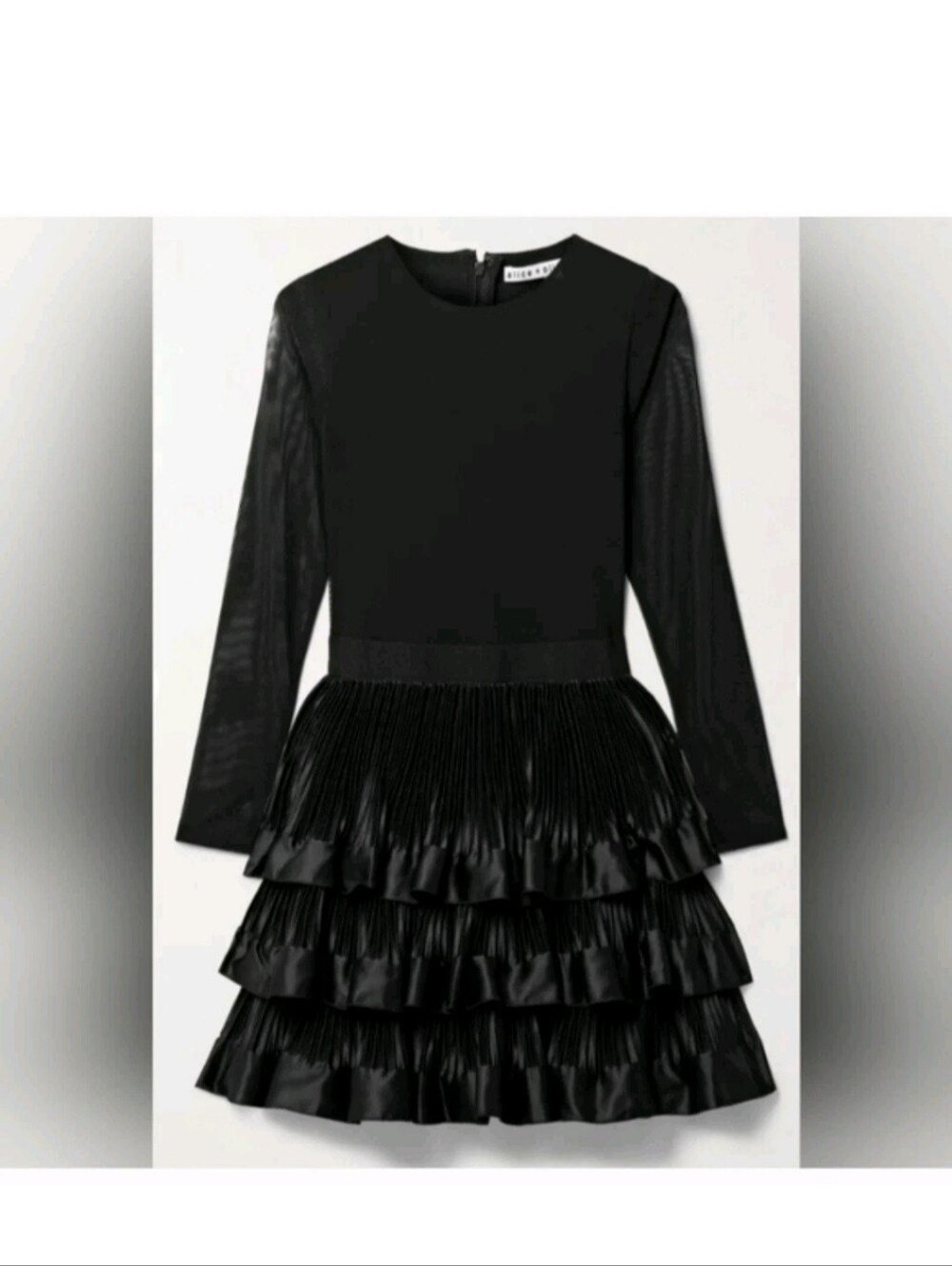 ALICE + OLIVIA CHARA TIERED RUFFLE MINI DRESS SIZE 4 $495 - Picture 14 of 16